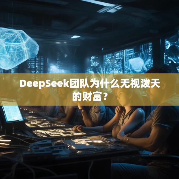 DeepSeek团队为什么无视泼天的财富？