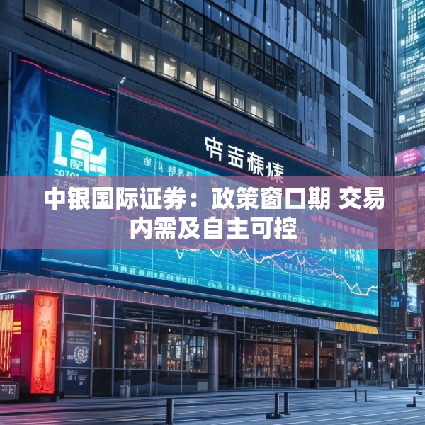 中银国际证券：政策窗口期 交易内需及自主可控