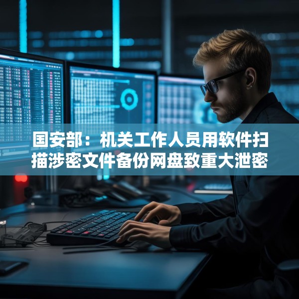 国安部：机关工作人员用软件扫描涉密文件备份网盘致重大泄密