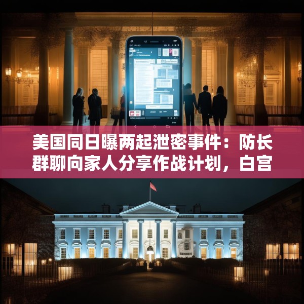 美国同日曝两起泄密事件：防长群聊向家人分享作战计划，白宫平面图被“共享”