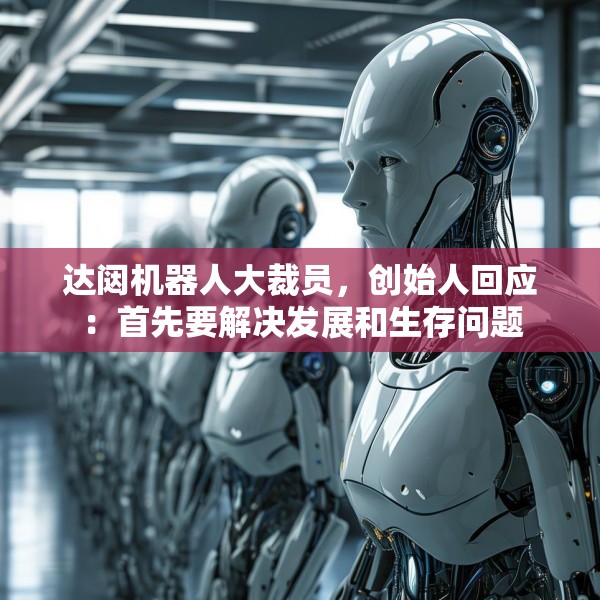 达闼机器人大裁员，创始人回应：首先要解决发展和生存问题