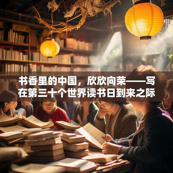 书香里的中国，欣欣向荣——写在第三十个世界读书日到来之际
