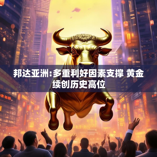 邦达亚洲:多重利好因素支撑 黄金续创历史高位