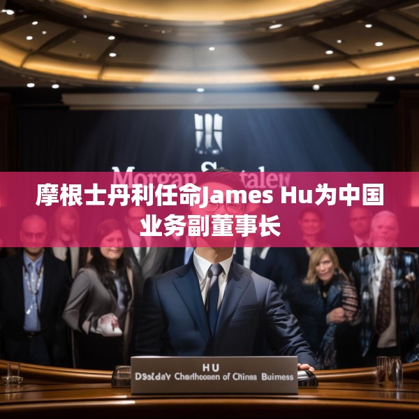 摩根士丹利任命James Hu为中国业务副董事长