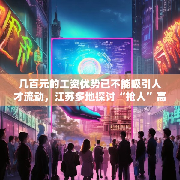 几百元的工资优势已不能吸引人才流动，江苏多地探讨“抢人”高招