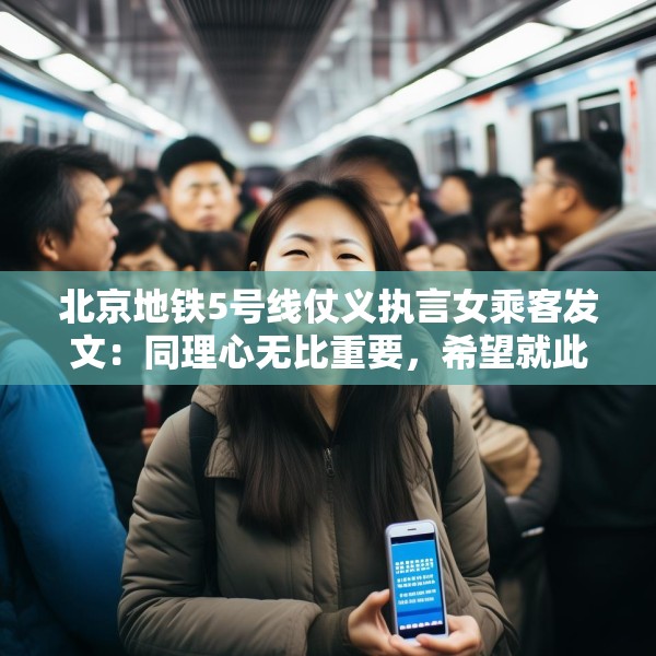 北京地铁5号线仗义执言女乘客发文：同理心无比重要，希望就此平息