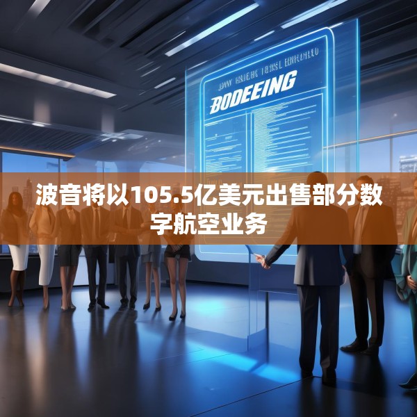 波音将以105.5亿美元出售部分数字航空业务