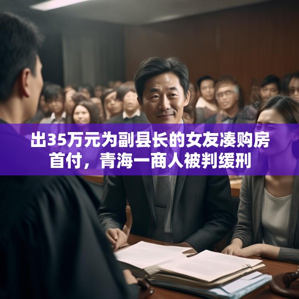 出35万元为副县长的女友凑购房首付，青海一商人被判缓刑