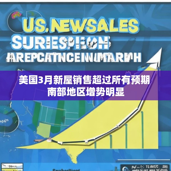 美国3月新屋销售超过所有预期 南部地区增势明显