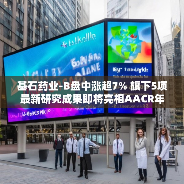 基石药业-B盘中涨超7% 旗下5项最新研究成果即将亮相AACR年会