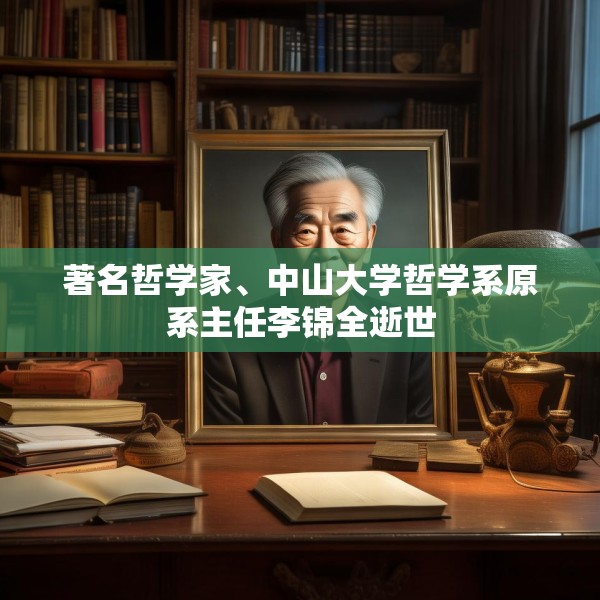 著名哲学家、中山大学哲学系原系主任李锦全逝世