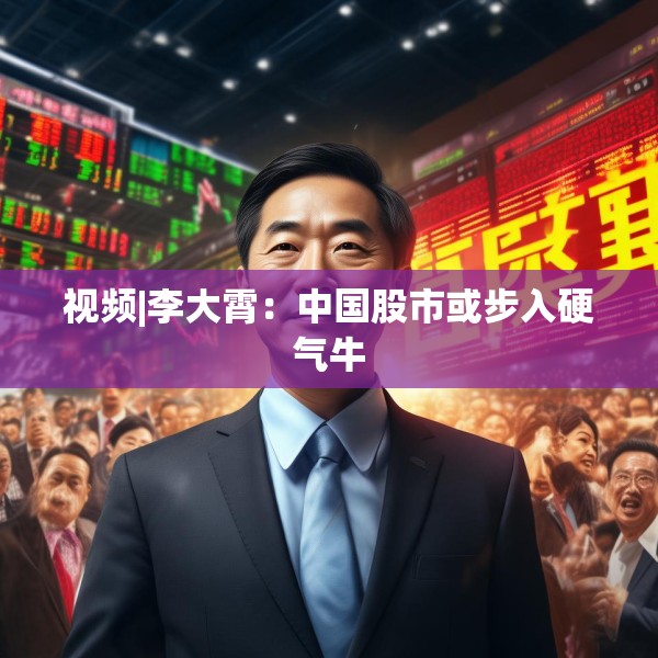 视频|李大霄：中国股市或步入硬气牛