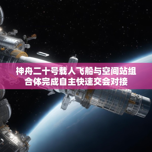 神舟二十号载人飞船与空间站组合体完成自主快速交会对接
