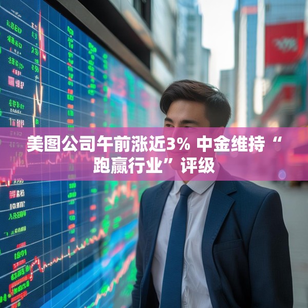 美图公司午前涨近3% 中金维持“跑赢行业”评级