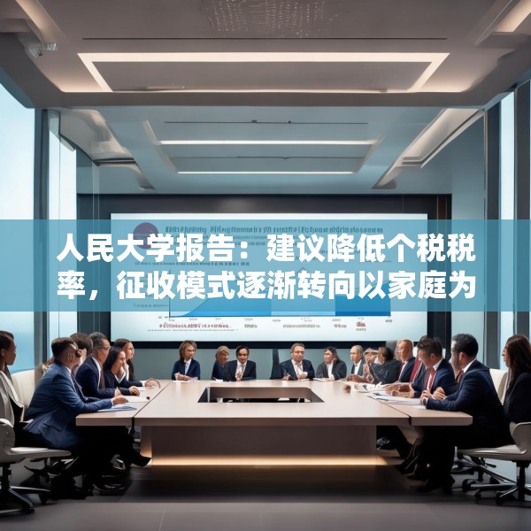 人民大学报告：建议降低个税税率，征收模式逐渐转向以家庭为单位
