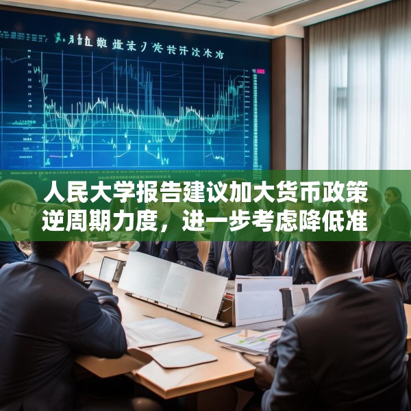 人民大学报告建议加大货币政策逆周期力度，进一步考虑降低准备金、加强货币政策沟通