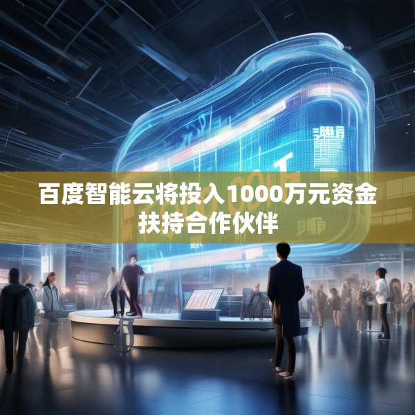 百度智能云将投入1000万元资金扶持合作伙伴