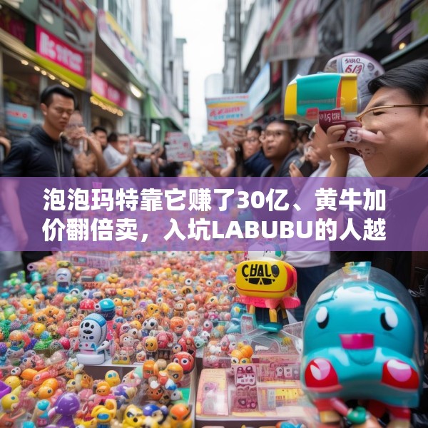泡泡玛特靠它赚了30亿、黄牛加价翻倍卖，入坑LABUBU的人越来越多