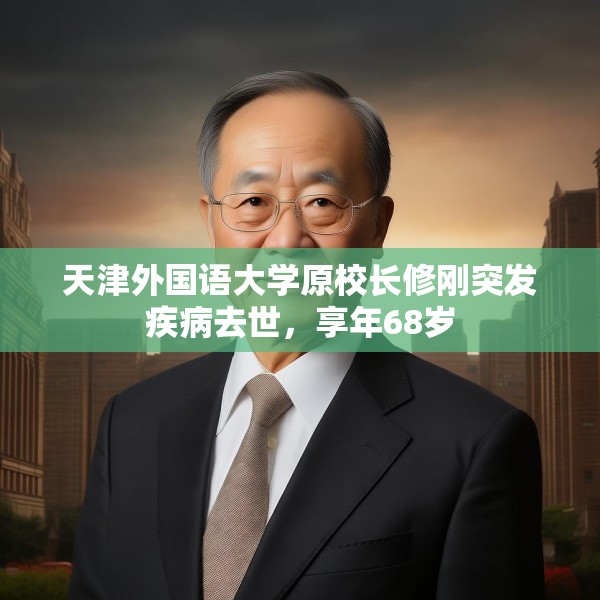 天津外国语大学原校长修刚突发疾病去世，享年68岁