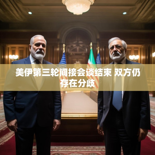 美伊第三轮间接会谈结束 双方仍存在分歧