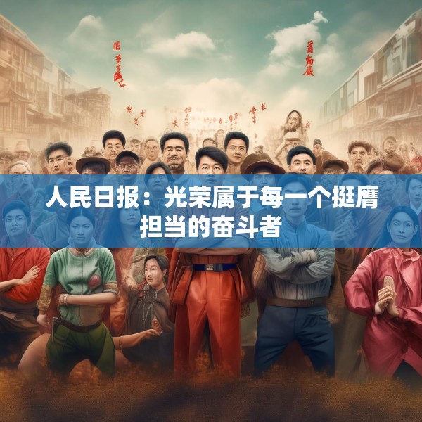 人民日报：光荣属于每一个挺膺担当的奋斗者