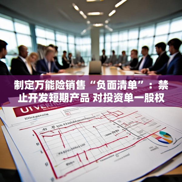 制定万能险销售“负面清单”：禁止开发短期产品 对投资单一股权投资基金比例从严设置上限