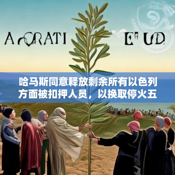哈马斯同意释放剩余所有以色列方面被扣押人员，以换取停火五年