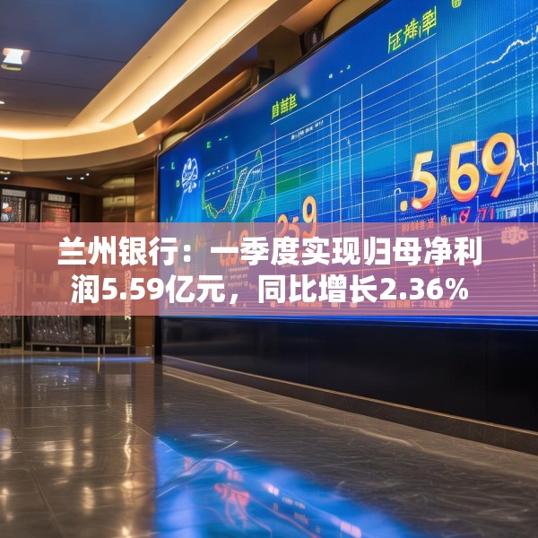 兰州银行：一季度实现归母净利润5.59亿元，同比增长2.36%