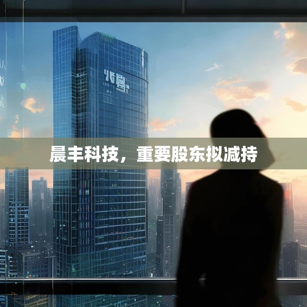晨丰科技，重要股东拟减持