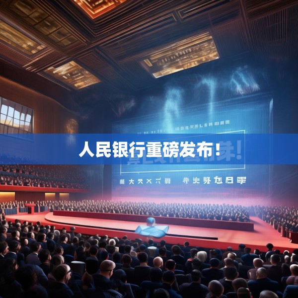 人民银行重磅发布！