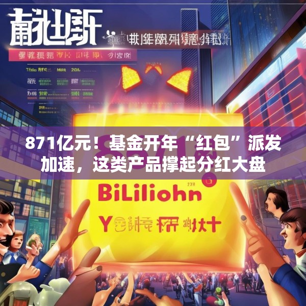 871亿元！基金开年“红包”派发加速，这类产品撑起分红大盘