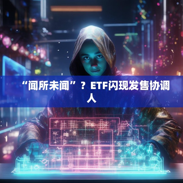 “闻所未闻”？ETF闪现发售协调人