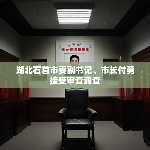 湖北石首市委副书记、市长付勇接受审查调查