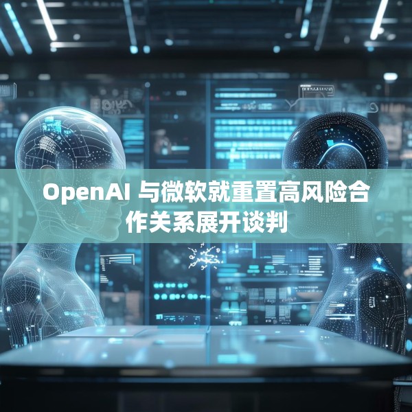 OpenAI 与微软就重置高风险合作关系展开谈判