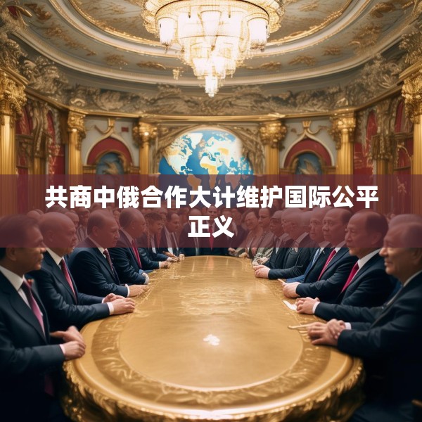 共商中俄合作大计维护国际公平正义