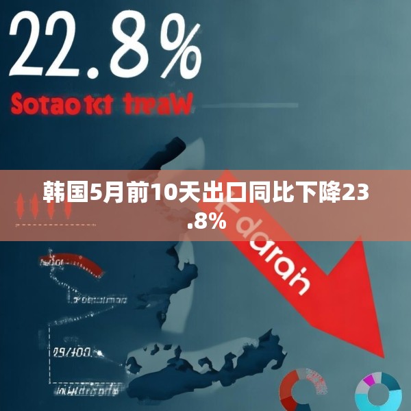 韩国5月前10天出口同比下降23.8%