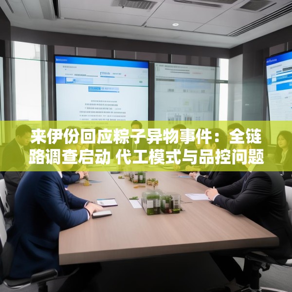来伊份回应粽子异物事件：全链路调查启动 代工模式与品控问题再受关注