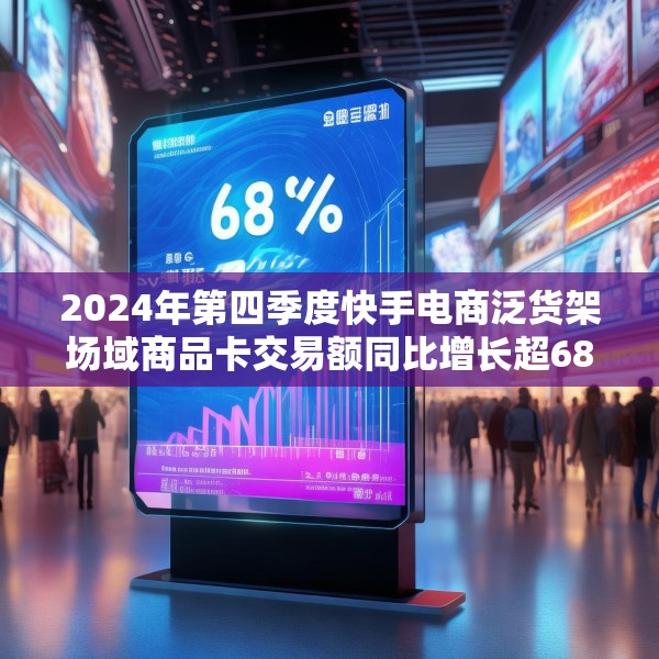 2024年第四季度快手电商泛货架场域商品卡交易额同比增长超68%