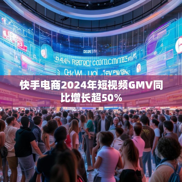 快手电商2024年短视频GMV同比增长超50%