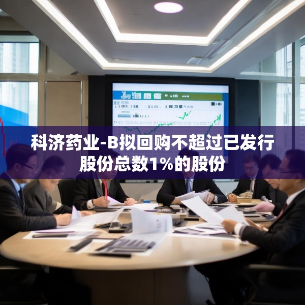 科济药业-B拟回购不超过已发行股份总数1%的股份