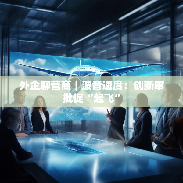 外企聊营商｜波音速度：创新审批促“起飞”