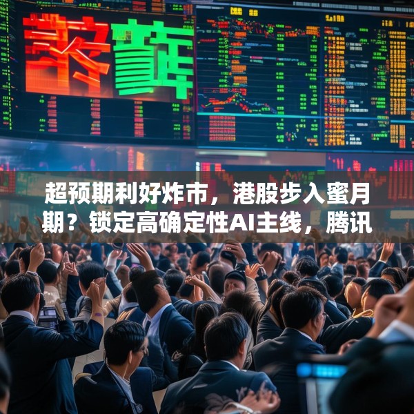 超预期利好炸市，港股步入蜜月期？锁定高确定性AI主线，腾讯、阿里财报财报来袭