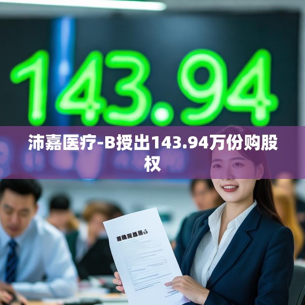 沛嘉医疗-B授出143.94万份购股权