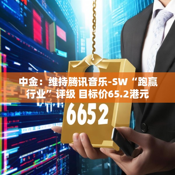 中金：维持腾讯音乐-SW“跑赢行业”评级 目标价65.2港元