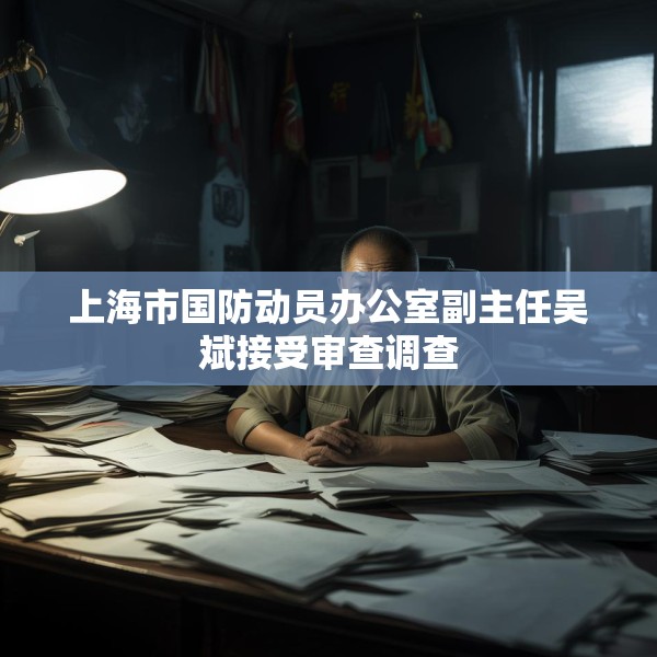 上海市国防动员办公室副主任吴斌接受审查调查