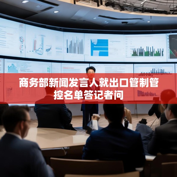 商务部新闻发言人就出口管制管控名单答记者问