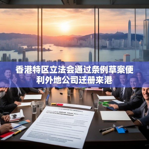 香港特区立法会通过条例草案便利外地公司迁册来港