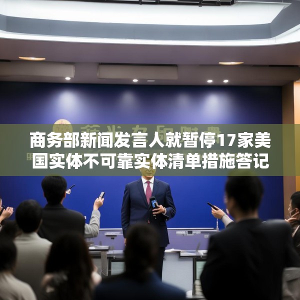 商务部新闻发言人就暂停17家美国实体不可靠实体清单措施答记者问