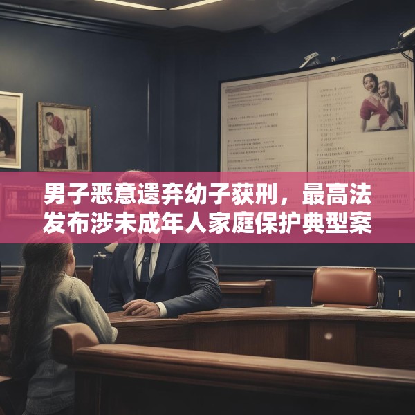 男子恶意遗弃幼子获刑，最高法发布涉未成年人家庭保护典型案例
