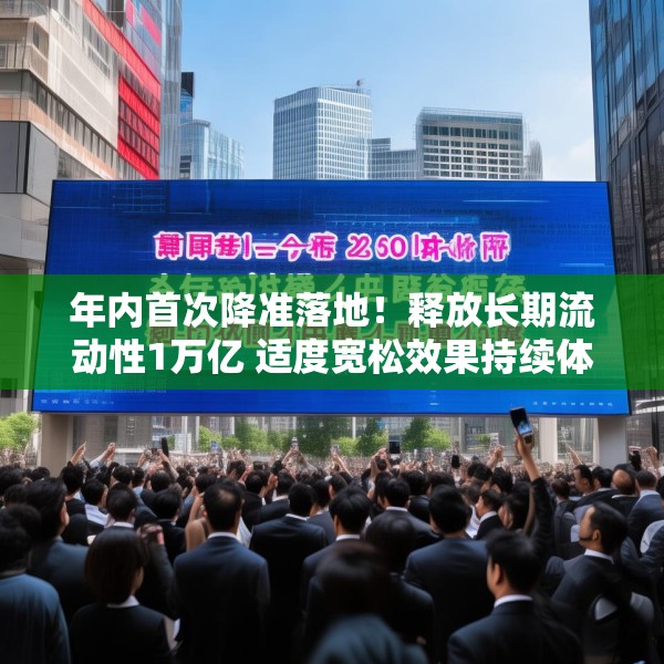 年内首次降准落地！释放长期流动性1万亿 适度宽松效果持续体现